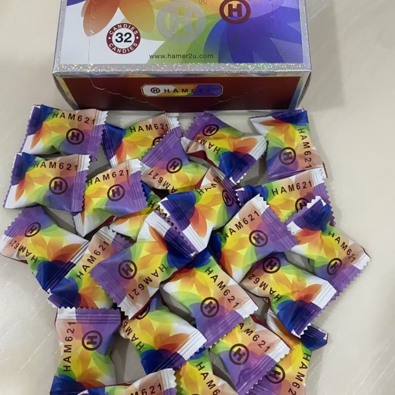HAM621彩虹糖，紅糖升級版